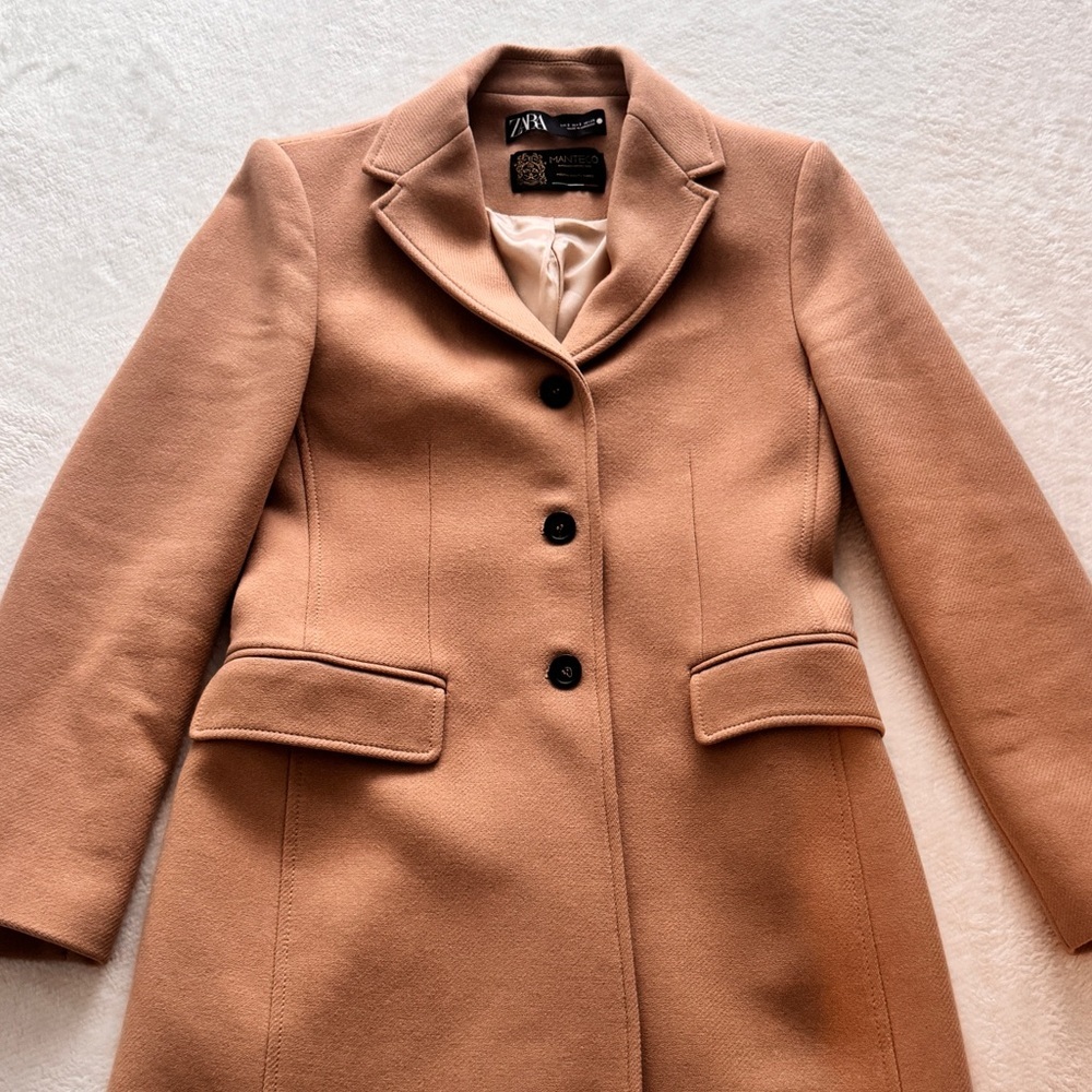 Zara Manteco Coat - Picture 2 of 5